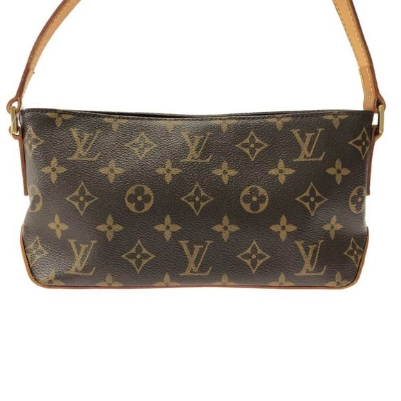 Auth LOUIS VUITTON Trotteur M51240 Brown Monogram AR0063 Shoulder Bag - Picture 4 of 16